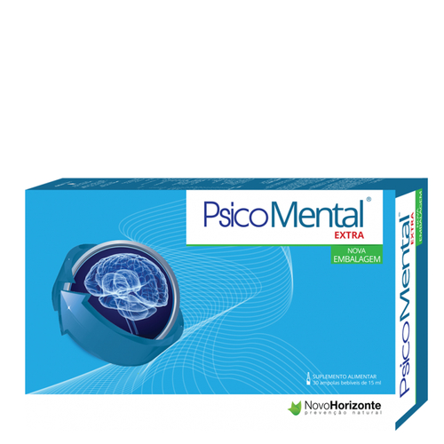 Psico Mental Extra – 30 ampolas – Novo Horizonte - Novo Horizonte - 5604401999212