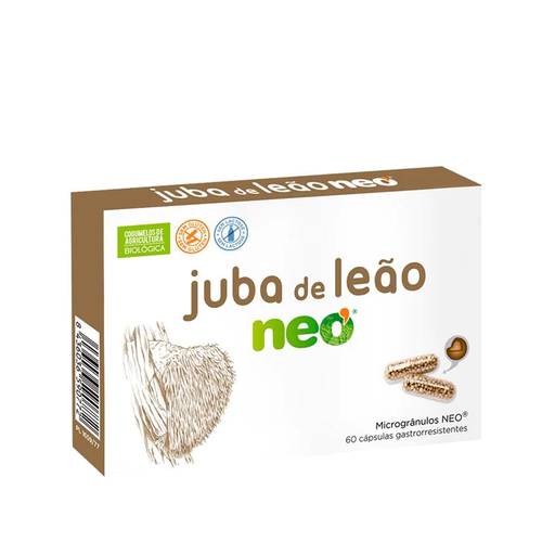 Juba de Leão Neo – 60 cápsulas – Nutridil - Nutridil - 8436036590772