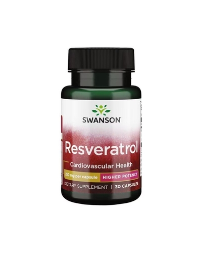 Resveratrol 250 mg 30 Cápsulas Swanson - Swanson - 087614025308