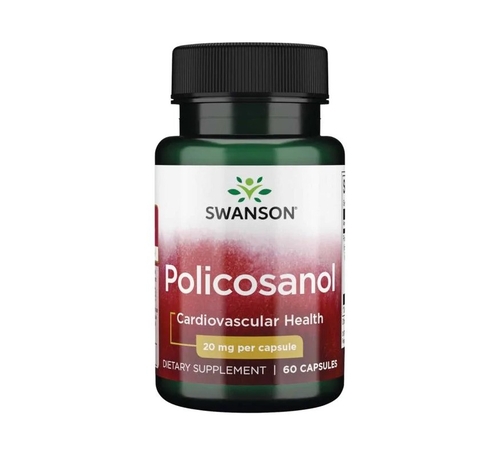 Policosanol 20 mg - 60 Cápsulas - Swanson - Swanson - 087614022048