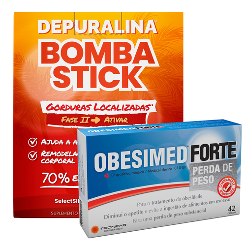 Pack Depuralina Bomba Stick  Obesimed Forte - Depuralina - 6347997--6201509