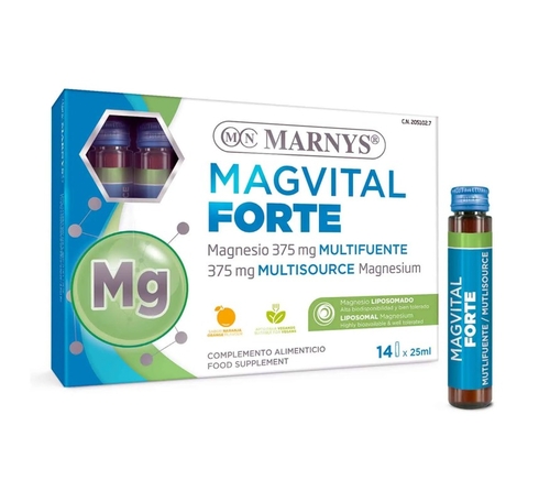 MAGVITAL FORTE (MAGNÉSIO LIPOSSOMADO)- 14 ampolas - Marnys - Marnys - 8470002051027