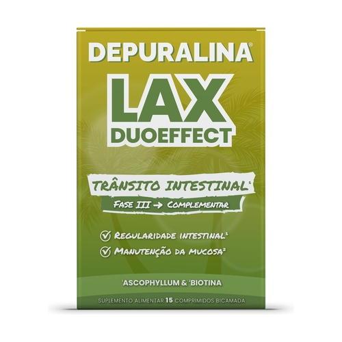 Depuralina Lax Duo Effect - 15 comprimidos - Depuralina - 5606890871895