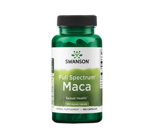 Full Spectrum Maca 500 Mg - 100 Cápsulas - Swanson - Swanson - 087614019611