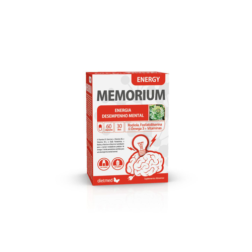 Memorium Energy - 60 cápsulas - Dietmed - DietMed - 5605481107030
