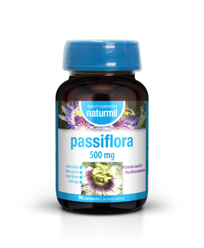 Naturmil - Passiflora 500mg 90 Comprimidos - Naturmil - 5605481408175