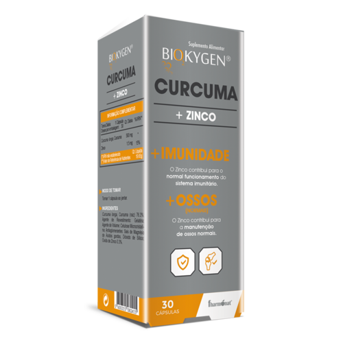 Biokygen Curcuma 30 cápsulas - Fharmonat - 5600315082415