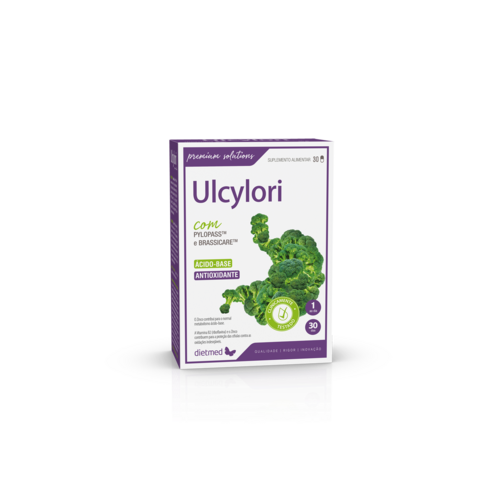 Ulcylori com Brassicare 30 cápsulas - Dietmed - DietMed - 5605481107320