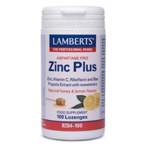Lamberts Zinco Plus c/Vitamina C  Própolis - Lamberts - 5055148403799