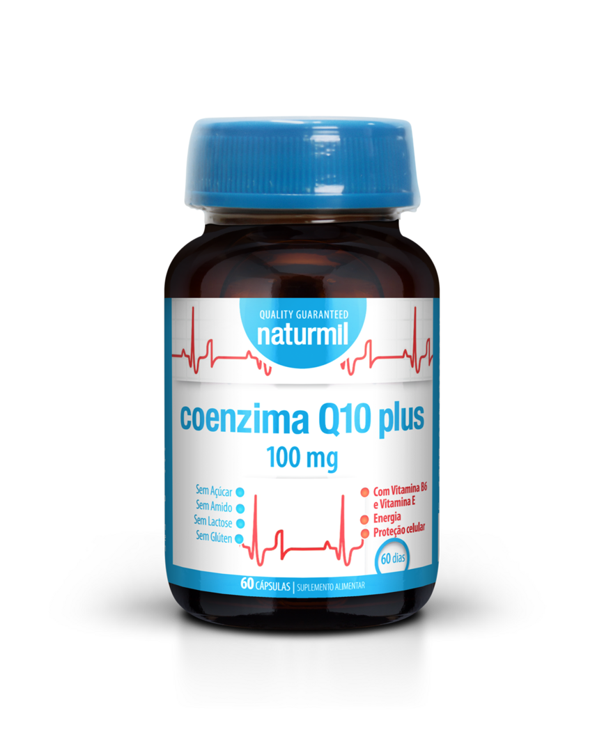 Naturmil Coenzima Q10 Plus 100mg 60 Cápsulas 5770